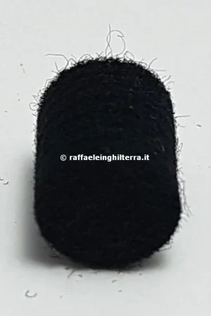 Affare Pisoni feltro gabbia sax FB10B diametro 9,5 mm spessore 12 mm Nero